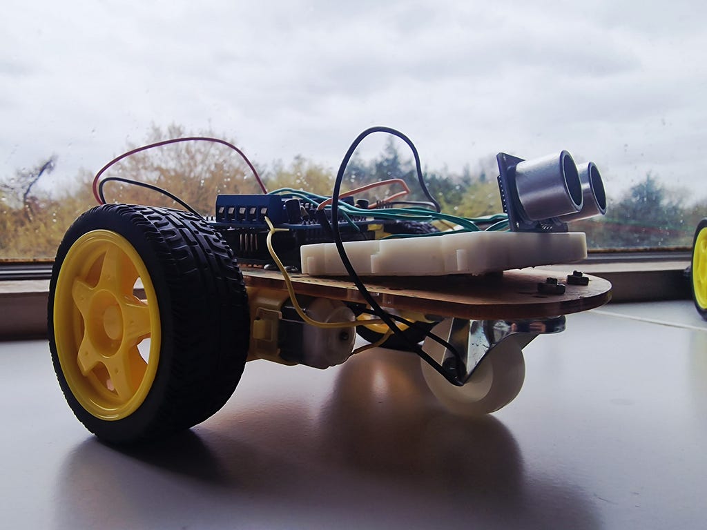 Building an Autonomous Robot Car from First Principles: Transistors, H-Bridges, Ultrasonic Physics…