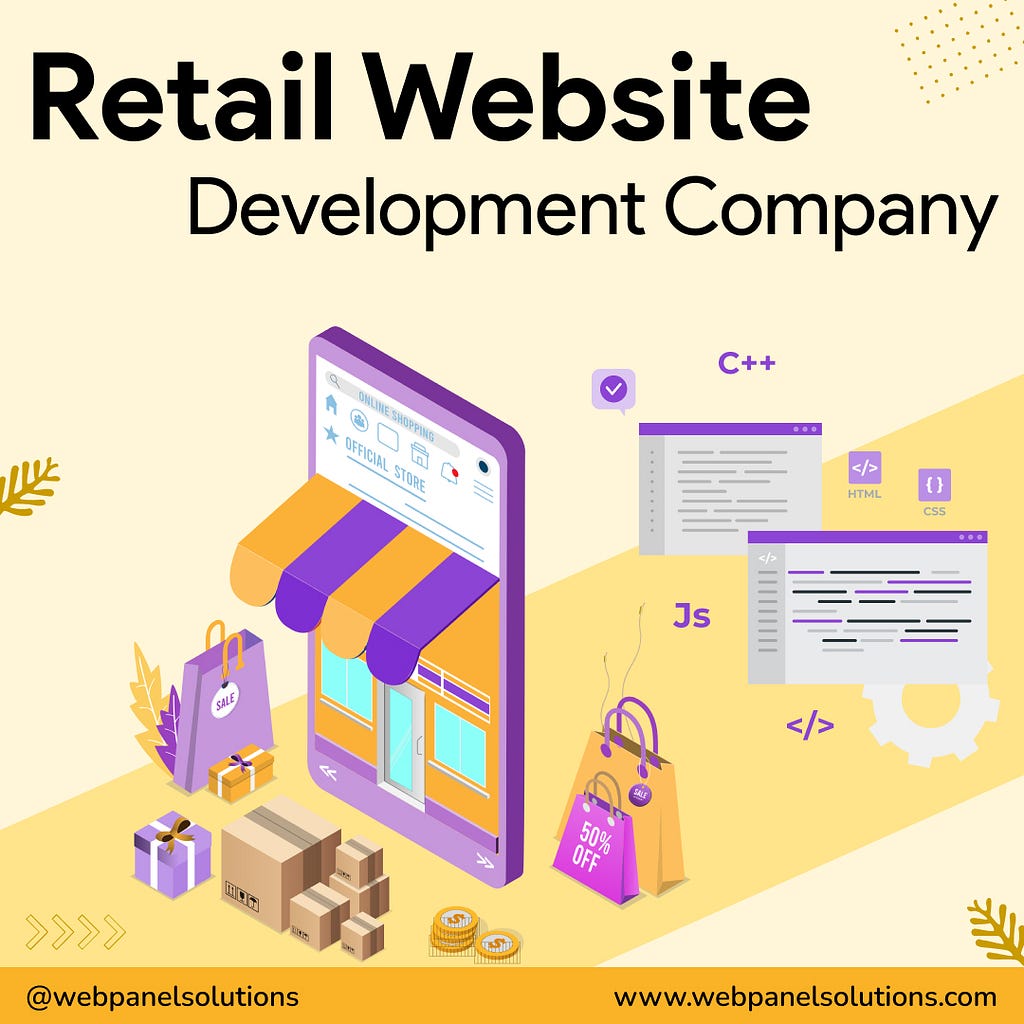 Online Retail Website Development Agency