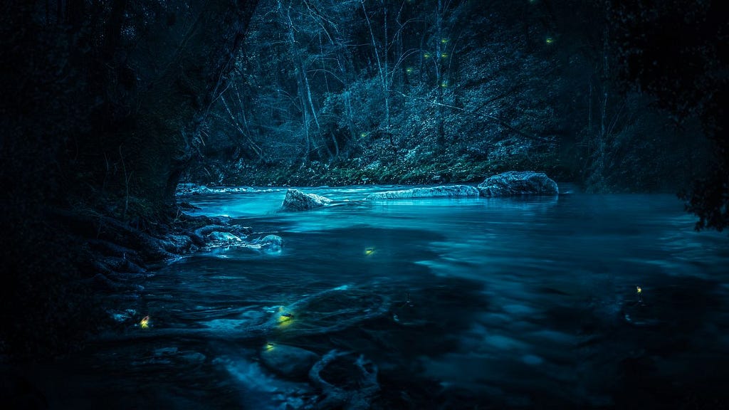 The river and breeze…