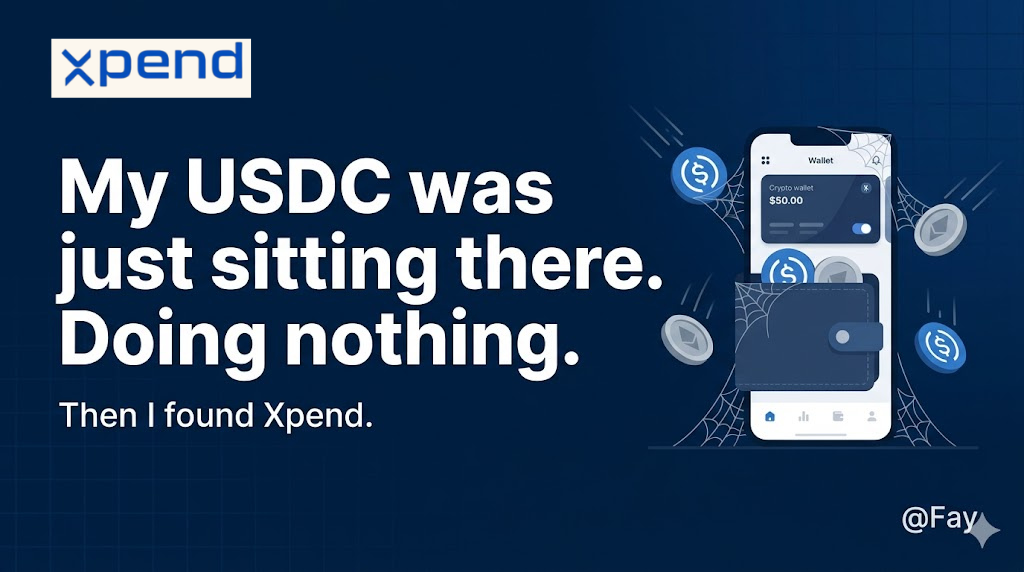 My Crypto Was Just Sitting There. Doing Nothing. Going Nowhere.