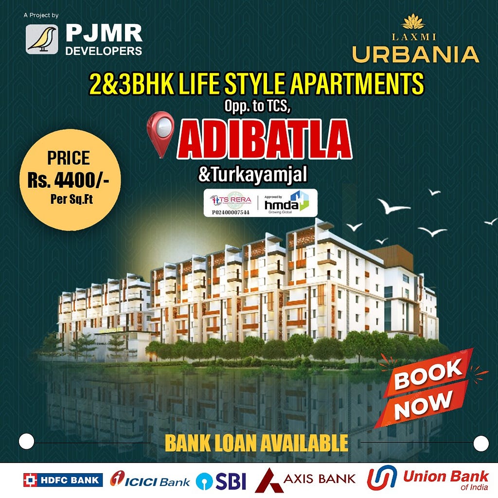 flats for sale in adibatla