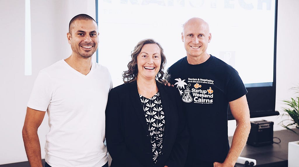 Henry Boulton — FocusBand, Kim Serafini — Positive Prime & Troy Haines — Transformative Technologies Australasia