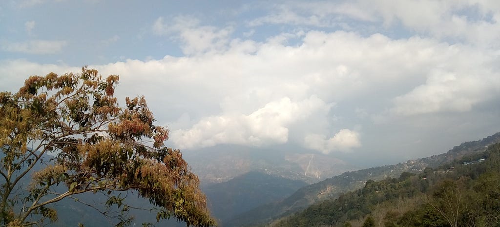 A View of “Kalimpong” from my Terrace