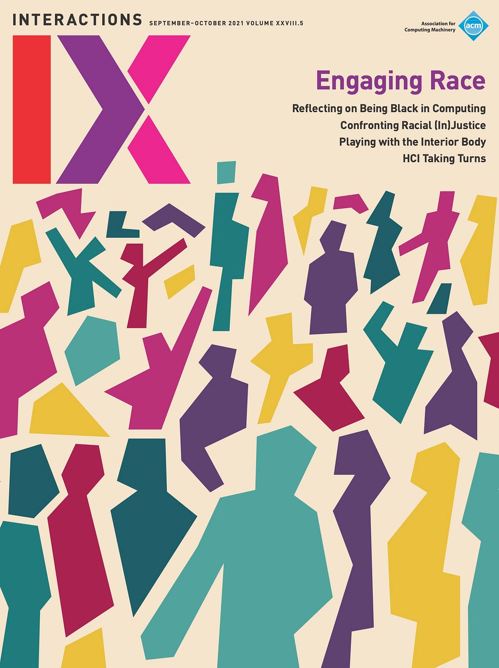 Cover of IX Magazine — Engaging Race