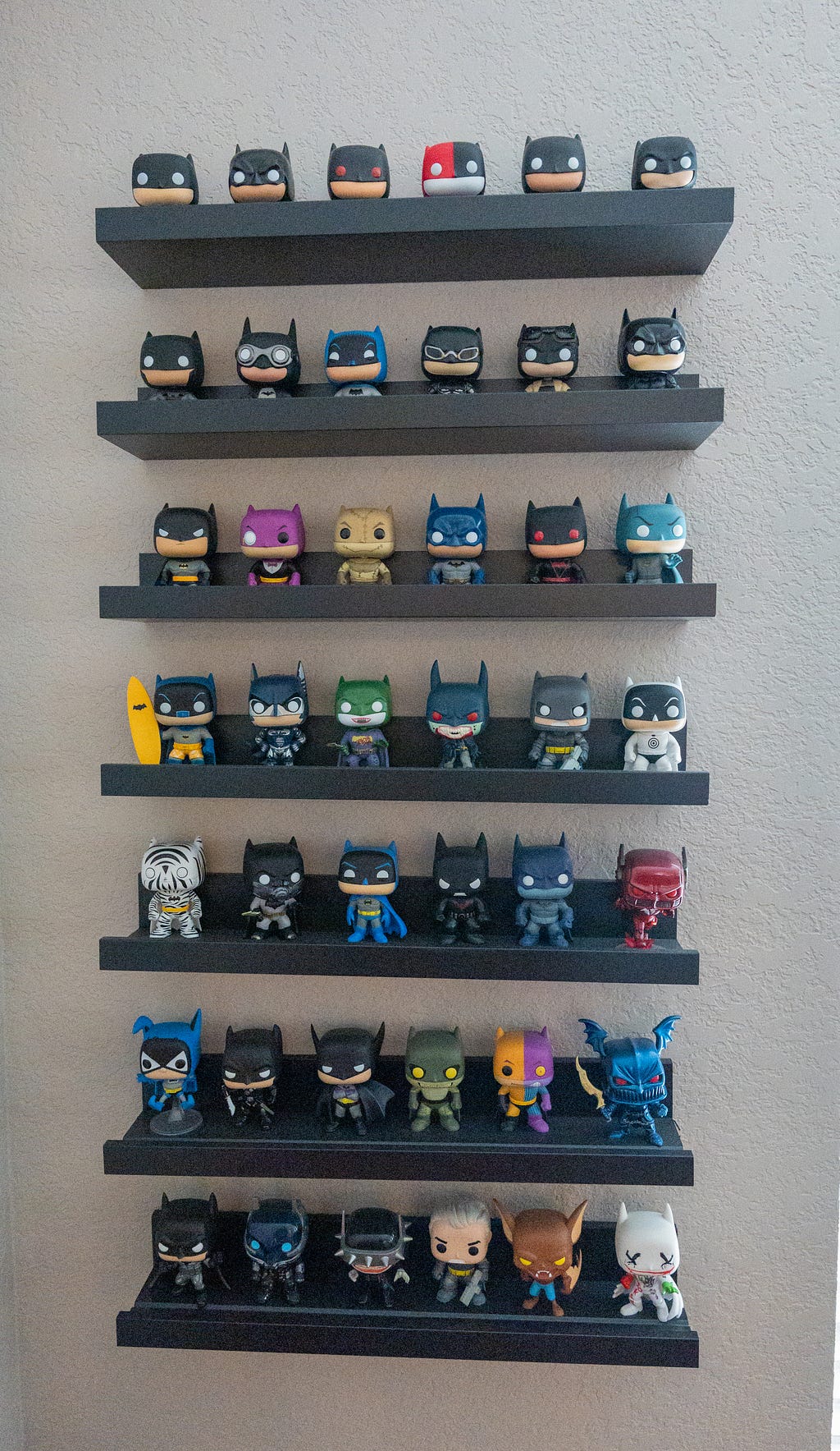Batman funko collection