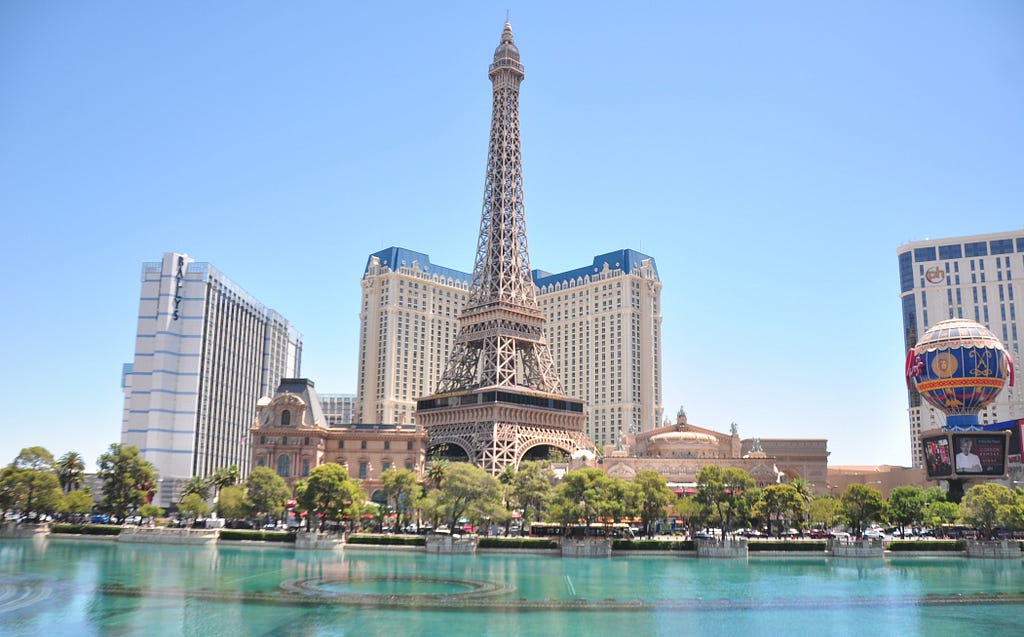 Fake Eiffel Tower, Las Vegas