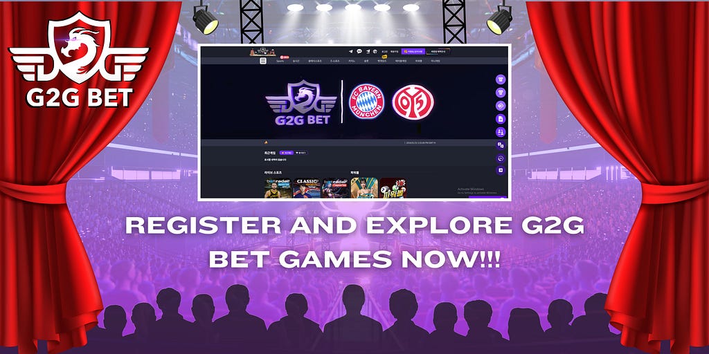 Overview of G2G Bet Games — Registration guide and exciting game options. Step-by-step sign-up process, live sports, casino games, slots, bet games, table games, and mini games highlighted. Tips for responsible gaming included. Quote: ‘Success in gaming comes from skill, strategy, and responsible play.’ Conclusion: G2G Bet Games offers diverse and thrilling gaming for all. #g2gbet #지투지 #온라인 바카라 사이트 빠 #안전카지노사이트 #지투지벳