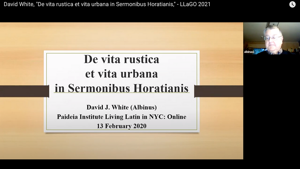 De vita rustica et vita urbana in Sermonibus Horatianis