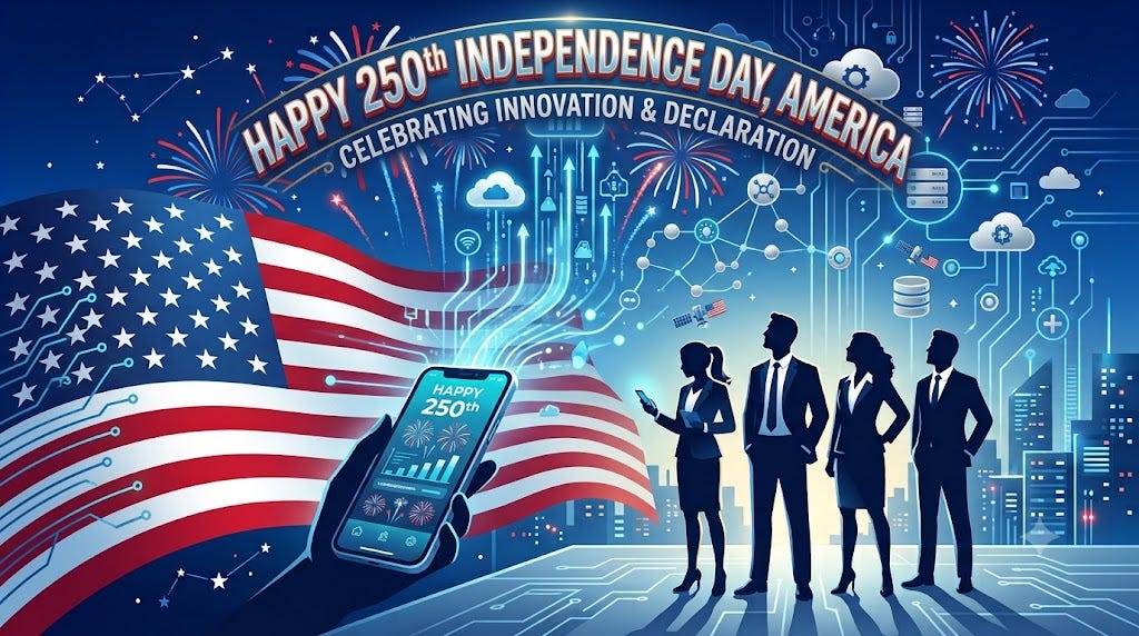Happy 250th Independence Day, America!