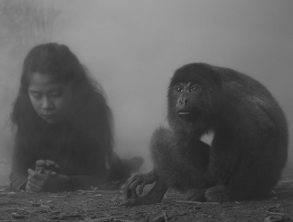 Lineth and Kini, Bolivia, 2022. © Nick Brandt