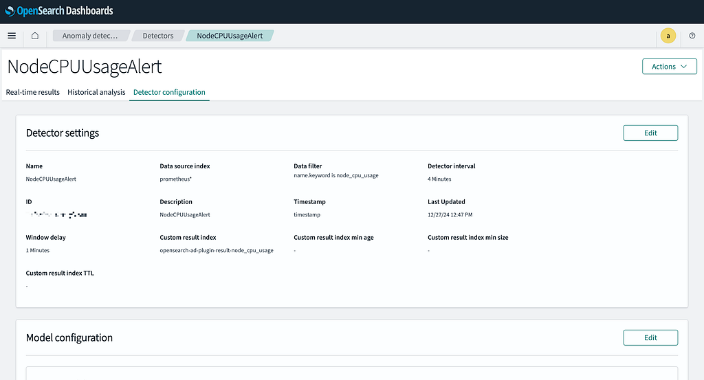 Building a Scalable Anomaly Detection System with OpenSearch — figure