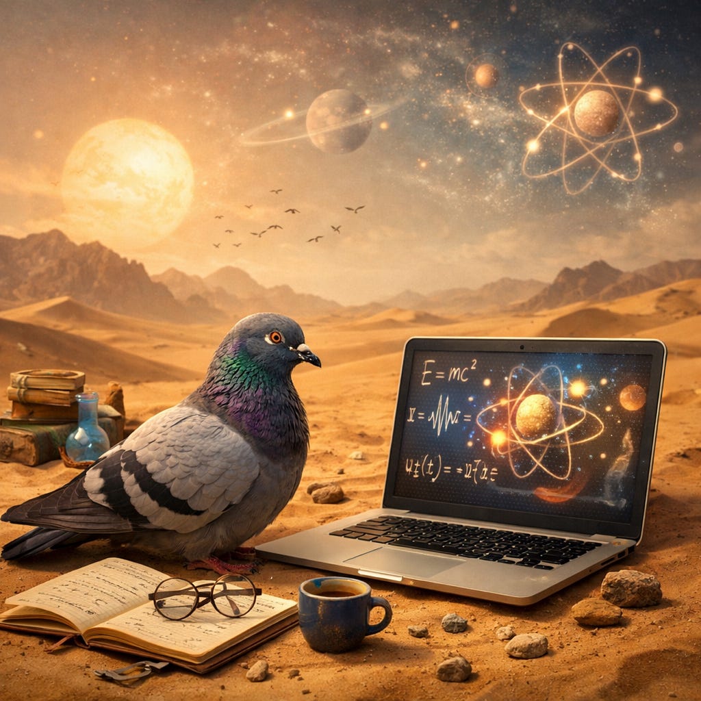 I made an AI version of me and it turned into a pigeon