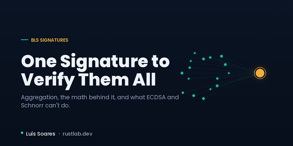 One Signature to Verify Them All