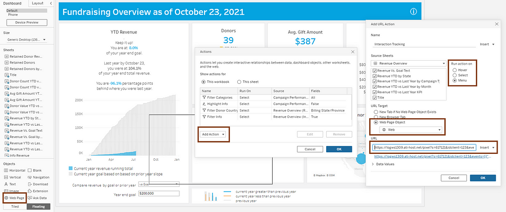 Tableau Tracking