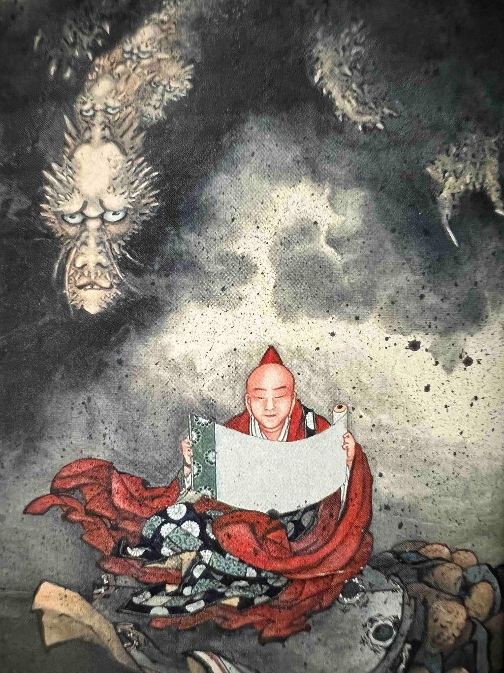 Shichimen Daimyojin Ougenzu by Katsushika Hokusai