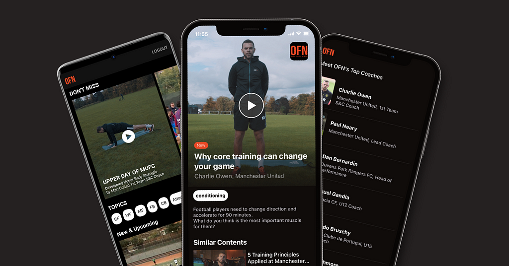Orange Football Network: Soccer & Football Training App