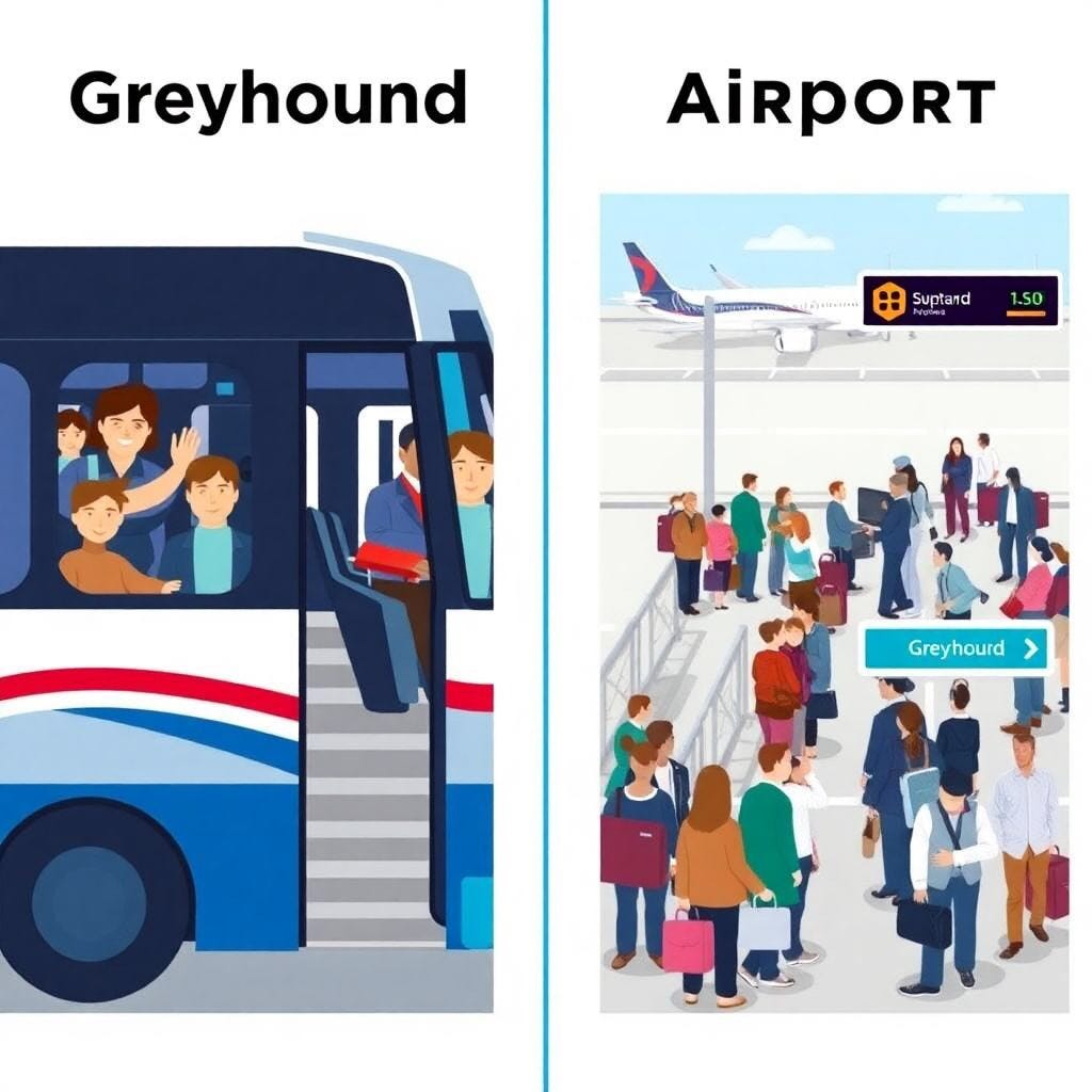 Greyhound have more Respect for than Riders than Airports…why-