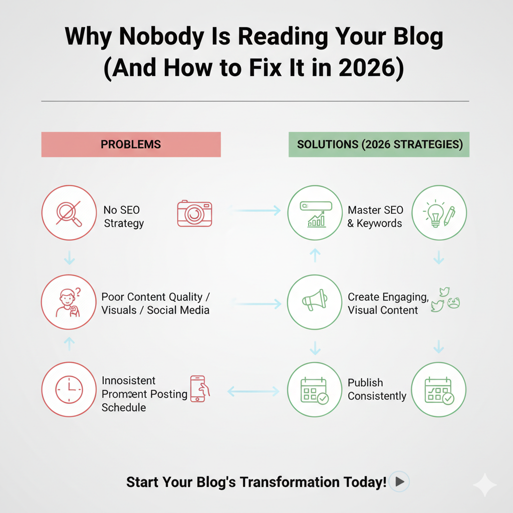 Why Nobody Is Reading Your Blog (And How to Fix It in 2026)