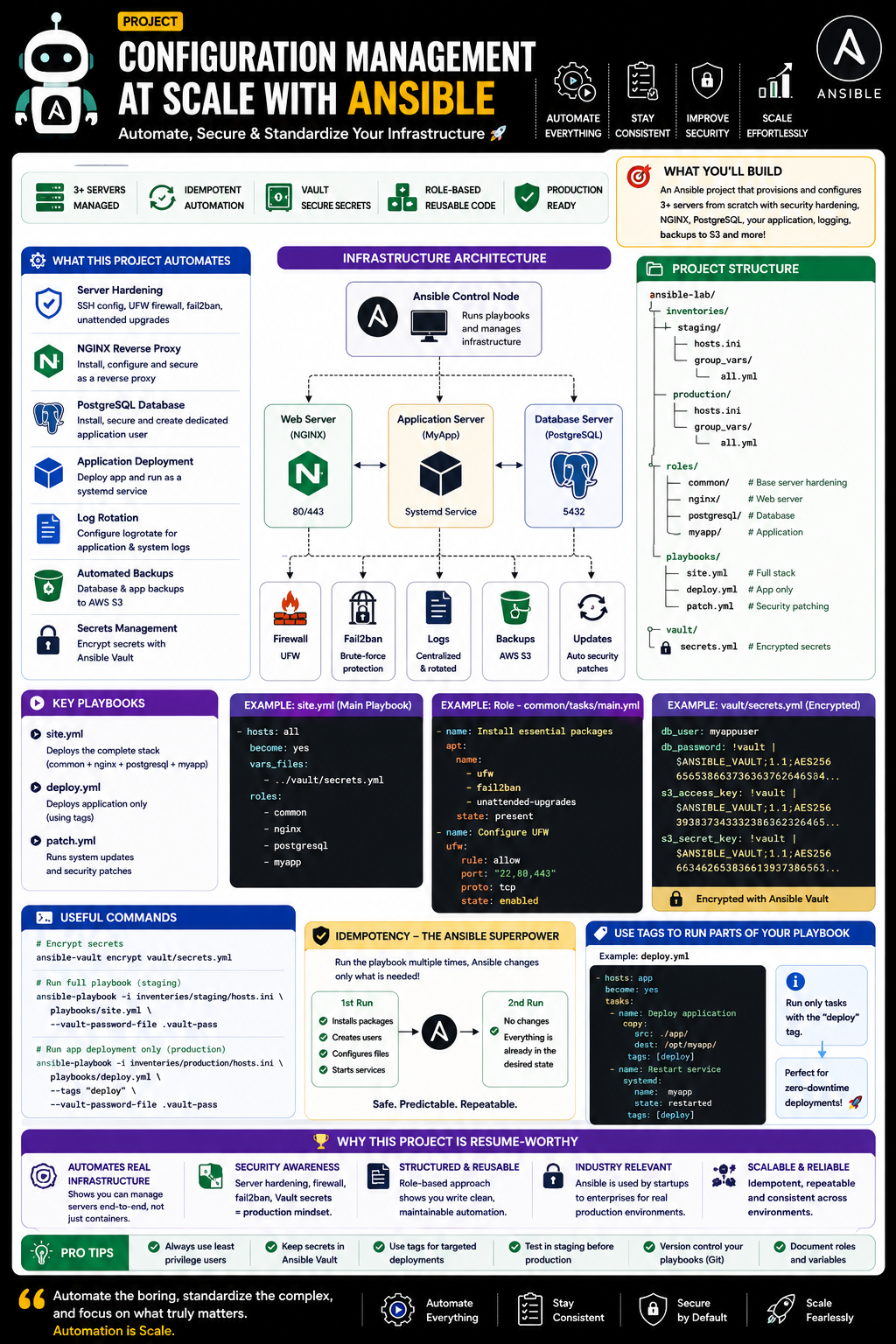 Building Configuration Management at Scale with Ansible