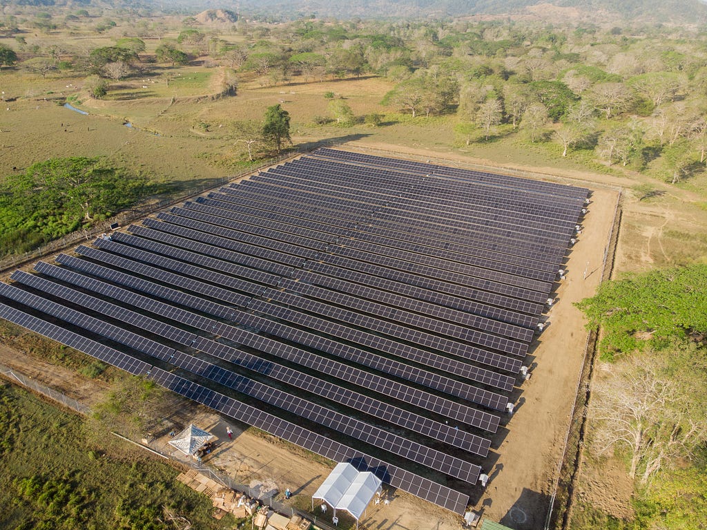 Uruaco mini solar farm