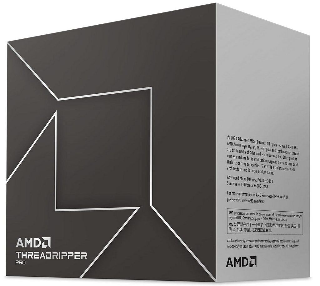 AMD Ryzen™ Threadripper™ PRO 7995WX