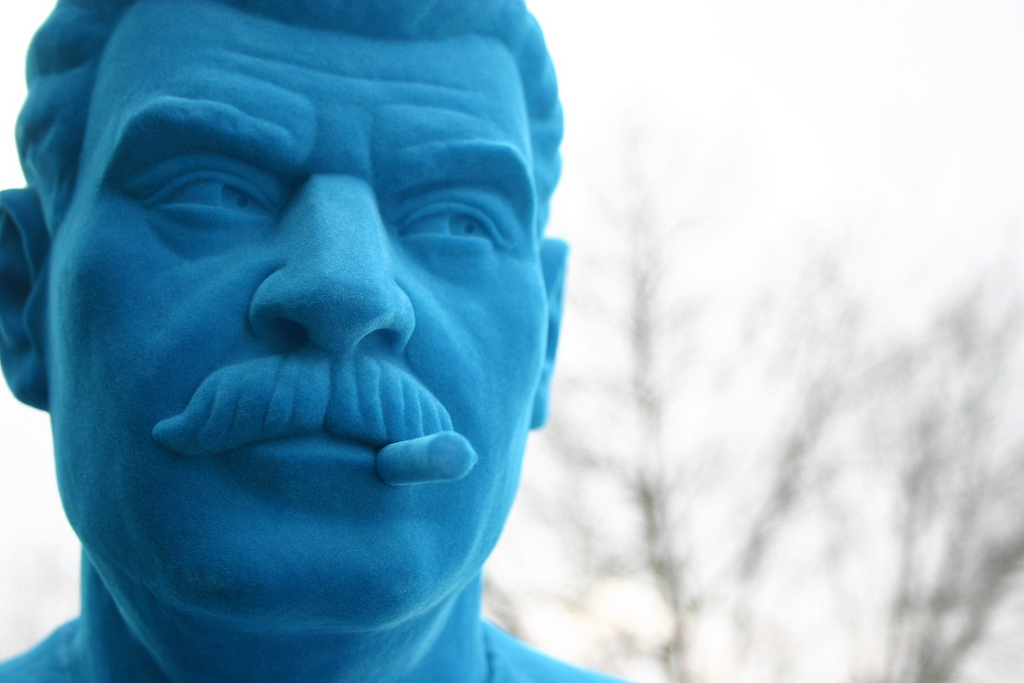 Statue of Joseph Stalin.