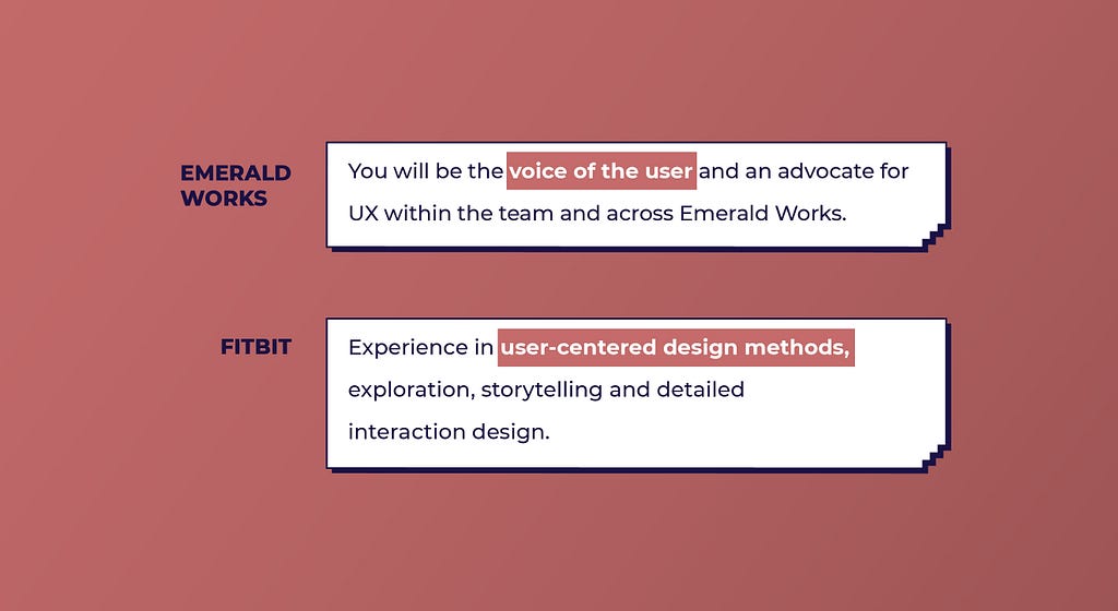 Emeral Works and Fitbit look for User-centered design skills from UX designers