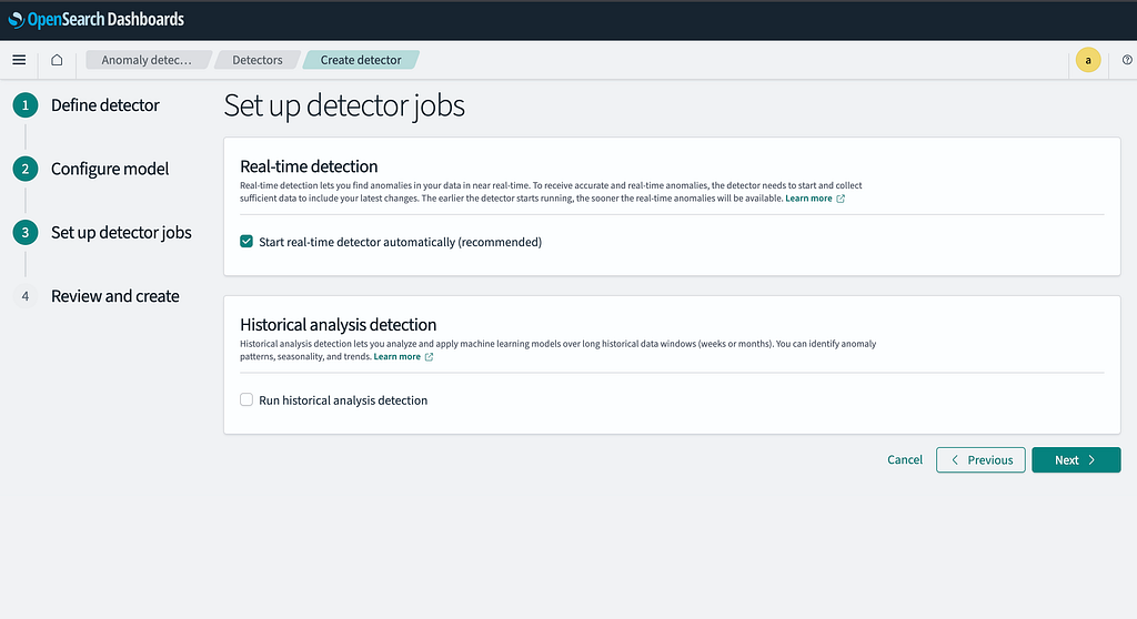 Building a Scalable Anomaly Detection System with OpenSearch — figure