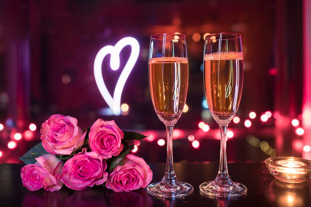 Pink Rose, Rose, Valentine’s, Valentine Day, Candle Lights, Candle Lights Dinner, Beautiful, Lights, Heart