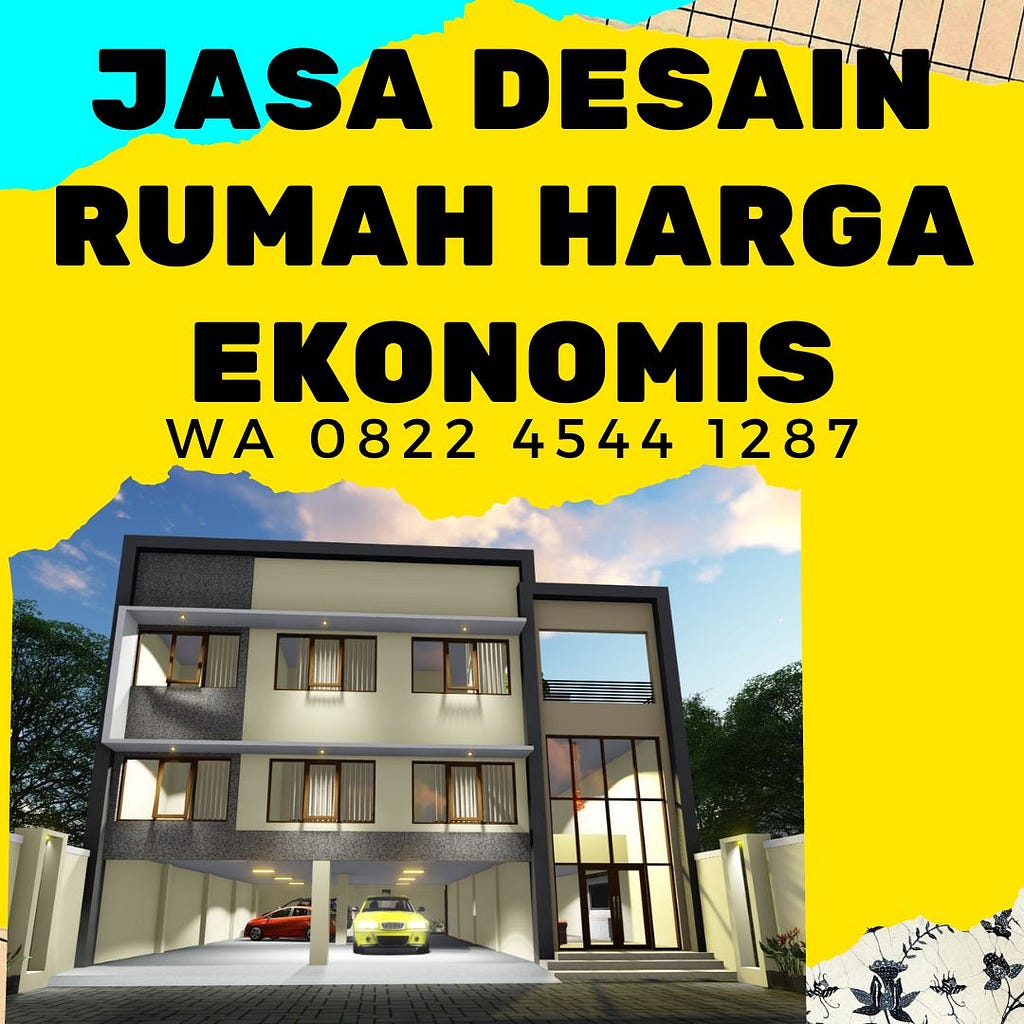 desain rumah kost 3 lantai