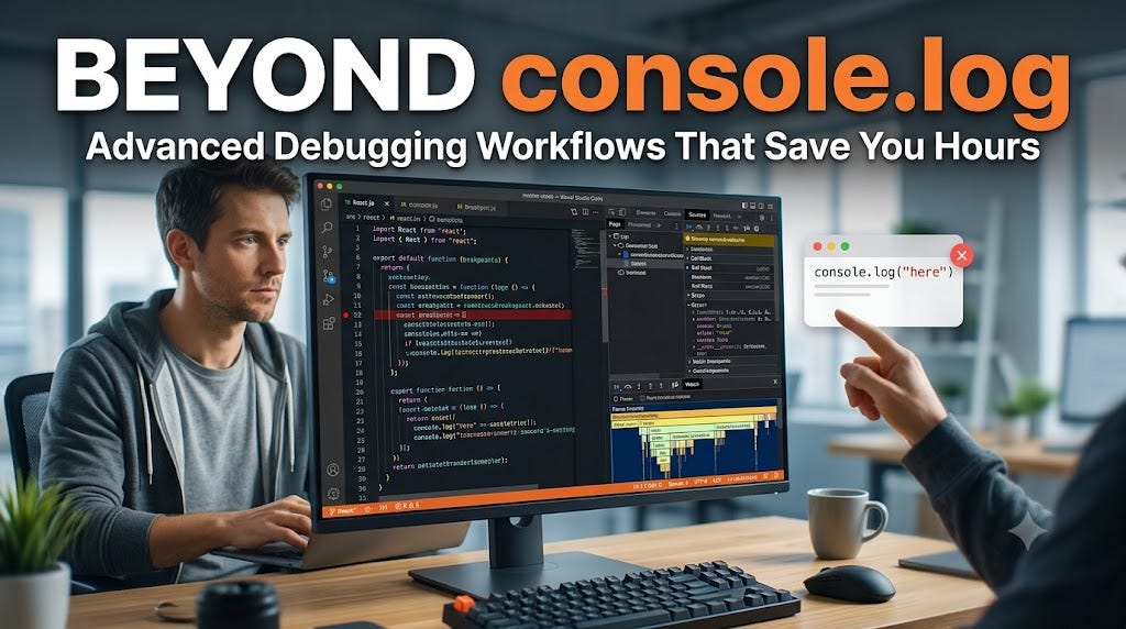 Beyond console.log: Advanced Debugging Workflows That Will Save You Hours