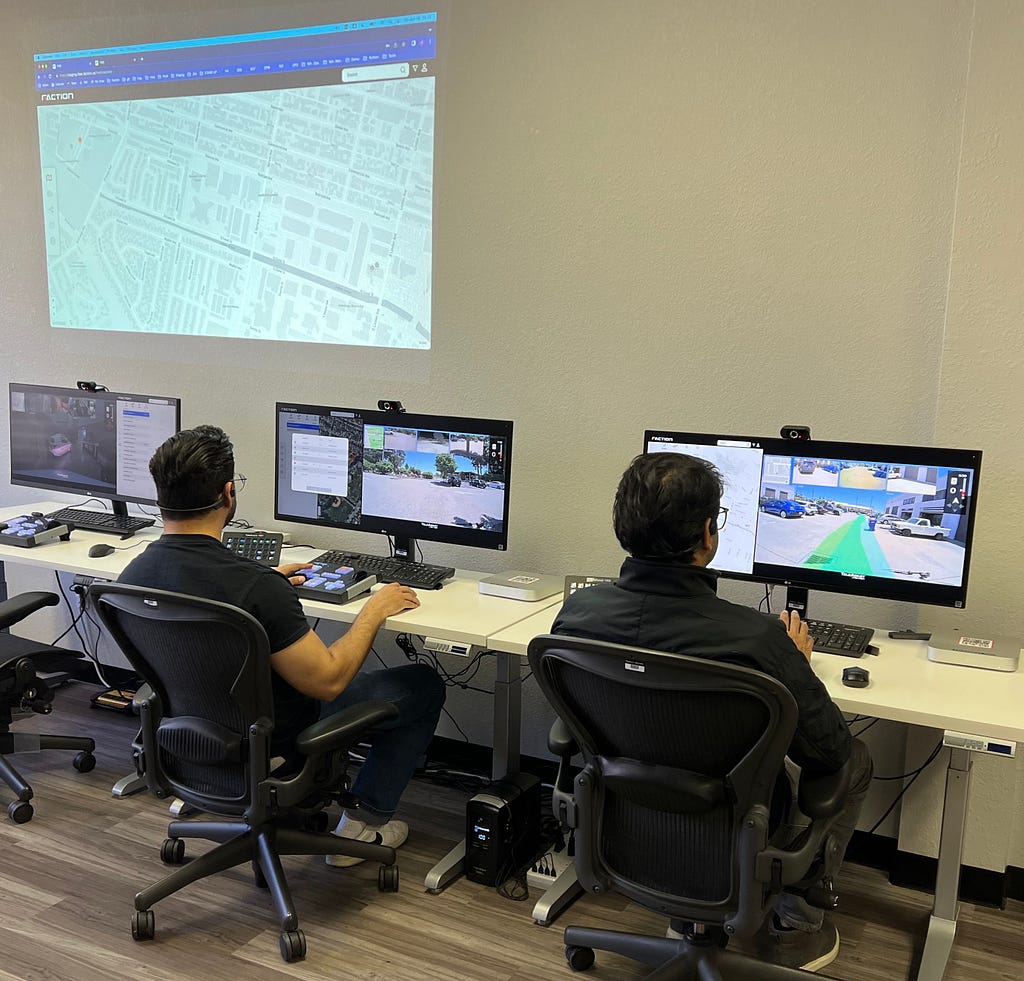 Faction TeleAssist® Workstations and Operators