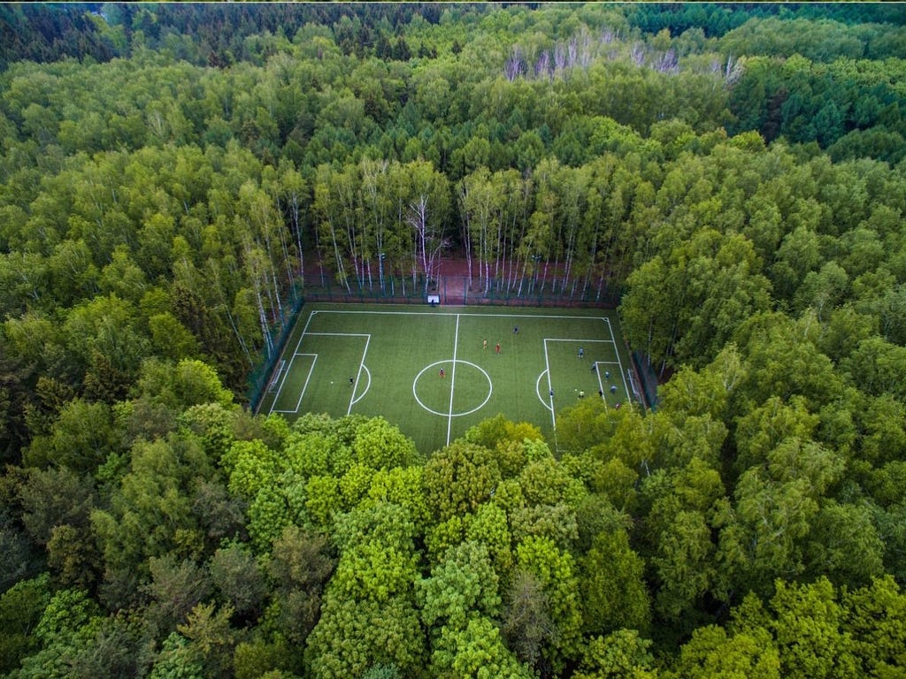 coolest football pitches in the world