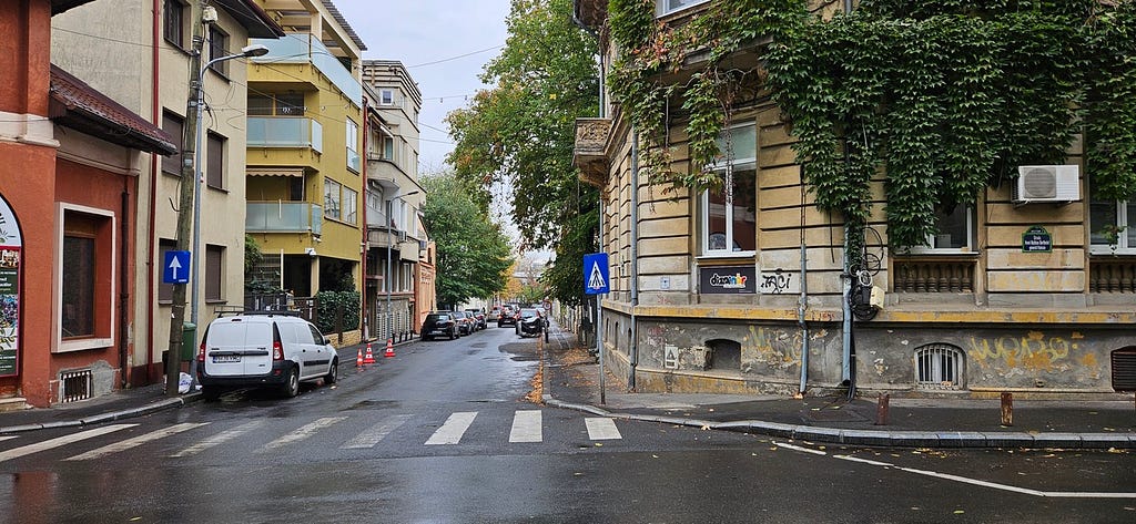 Street of Bucharest