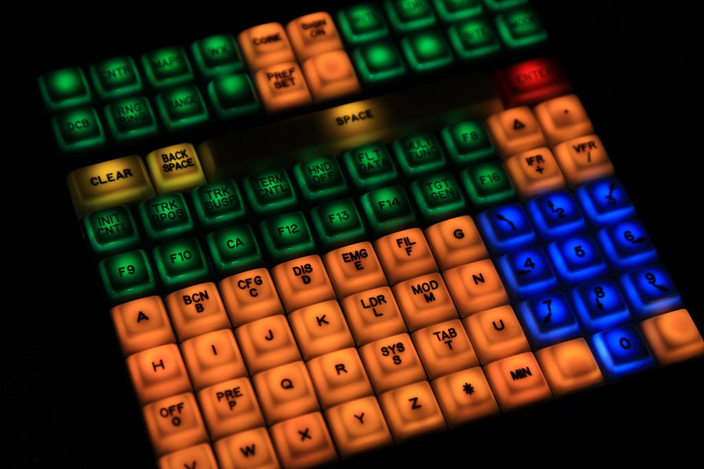 A STARS keyboard