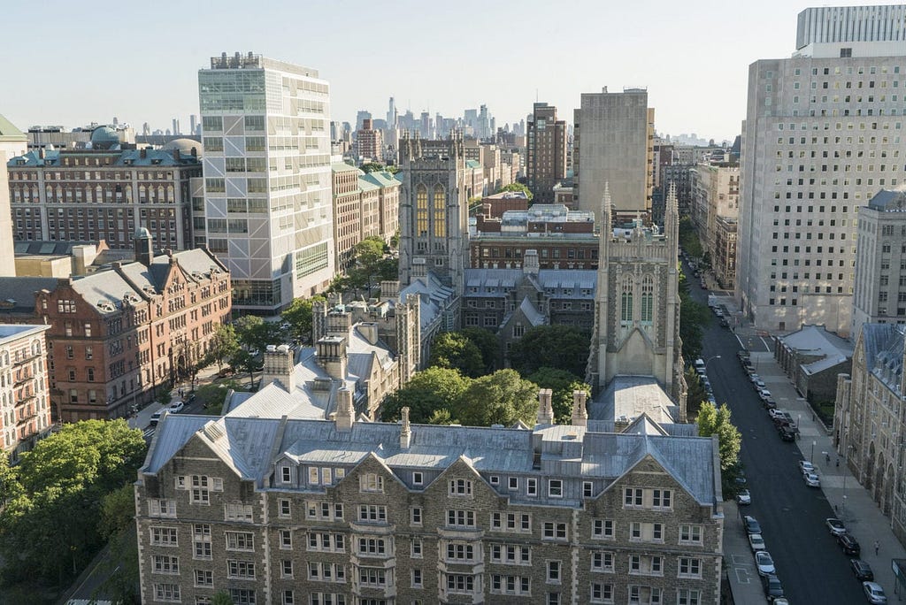 A view of UWS from Manhattan School of Music