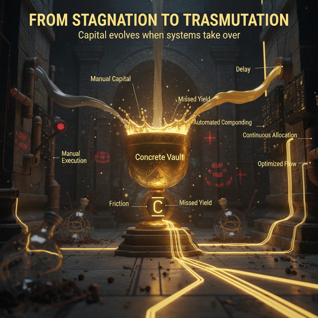  THE ALCHEMY OF CAPITAL: TRANSMUTING STAGNATION INTO LIQUID GOLD