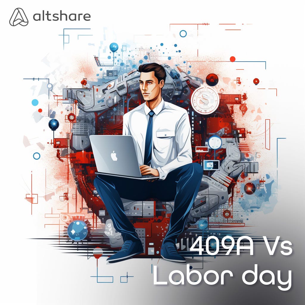 altshare 409A Vs Labor day