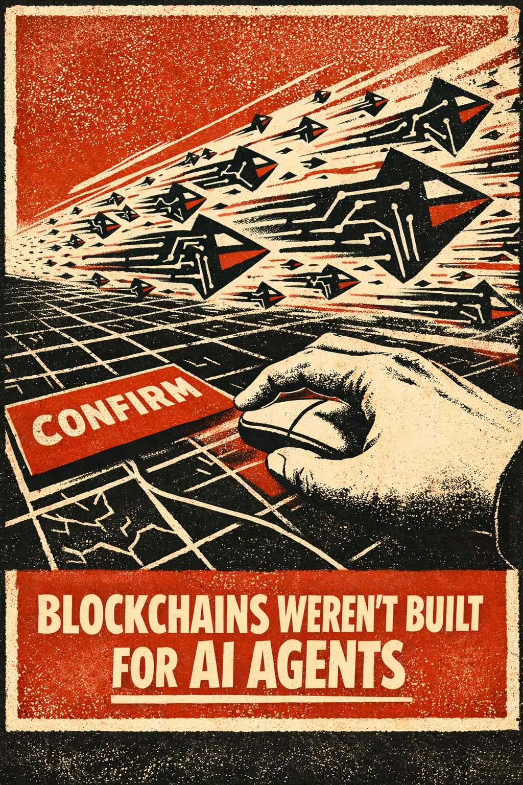 The Infrastructure Problem Nobody Talks About: Blockchains Weren’t Built for AI Agents