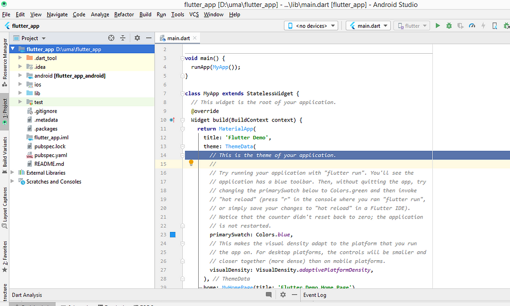 Flutter File Structure