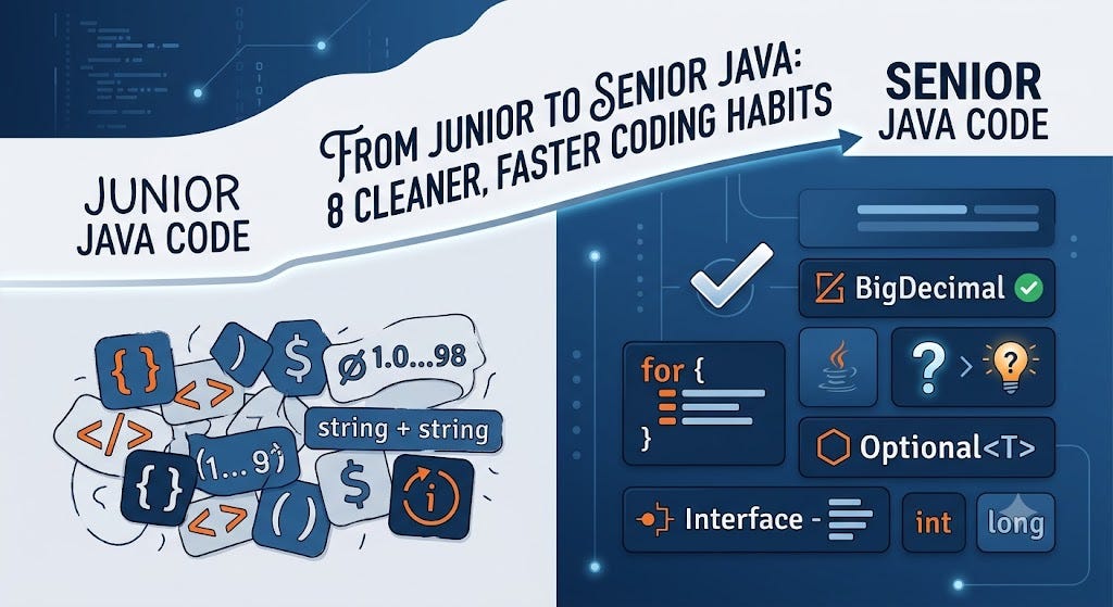99% of Junior Java Developers Miss These Basics. Here’s How Senior Devs Write Cleaner, Faster Code.