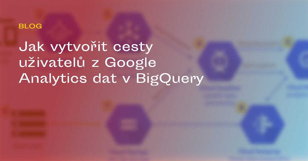 Jak vytvořit cesty uživatelů z Google Analytics dat v BigQuery