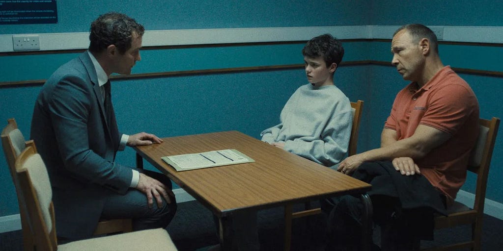Scene from Netflix’s miniseries Adolescence