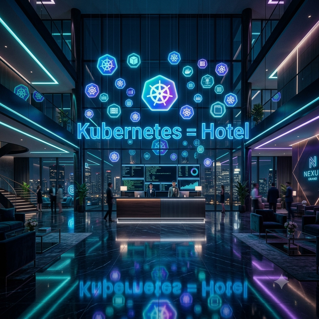 If Kubernetes Was a Hotel — The Simplest Explanation You’ll Ever Read