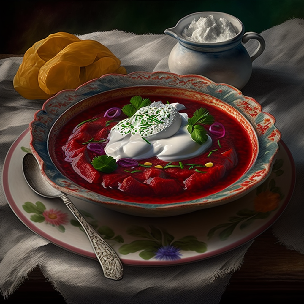 Ukrainian borscht