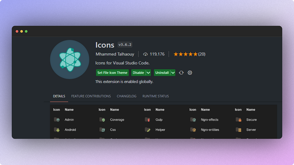 icons-theme — vs code icon theme extension