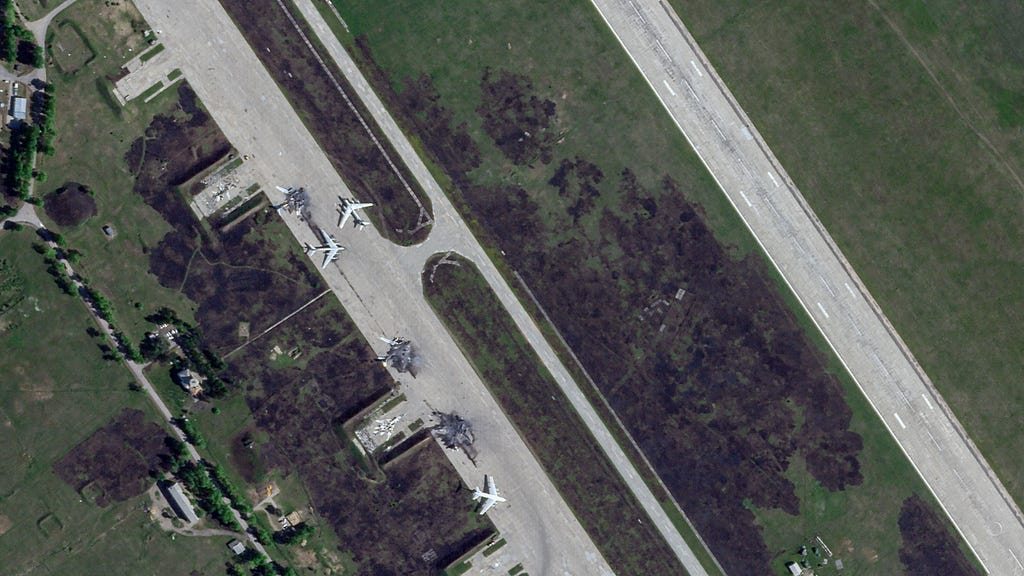 Ukraine’s Smuggled Drone Raid May Have Knocked Out an 8th Tu-95 Bomber