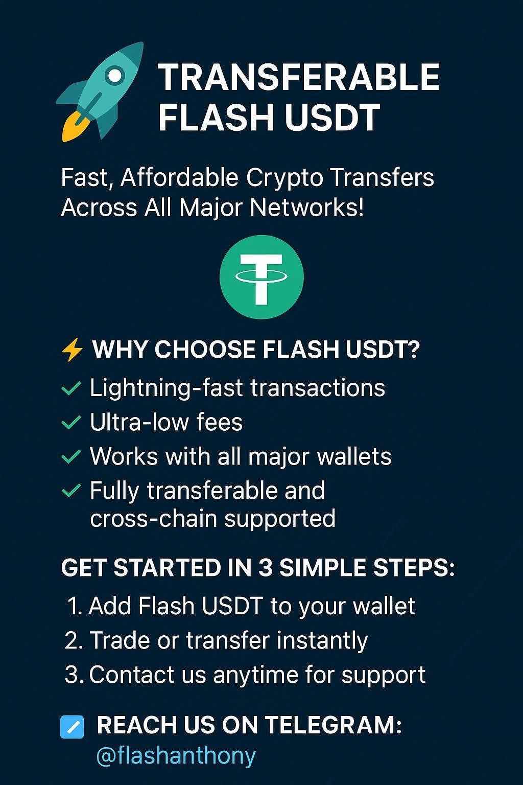  Flash USDT – A Modern Approach to Multi-Network Crypto Transfer Systems