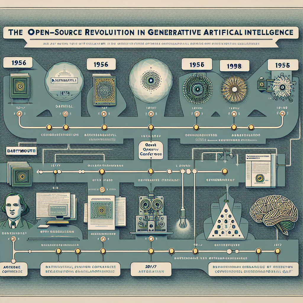 When was generative AI made open source?