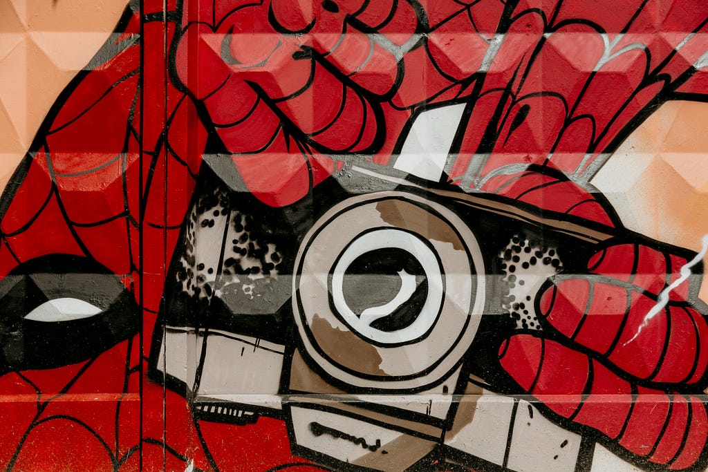 Spider-Man graffiti